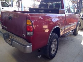 2000 TOYOTA TUNDRA, BURGUNDY, SR5, EXTD CAB, 4.7L, 2WD,   Z25175
